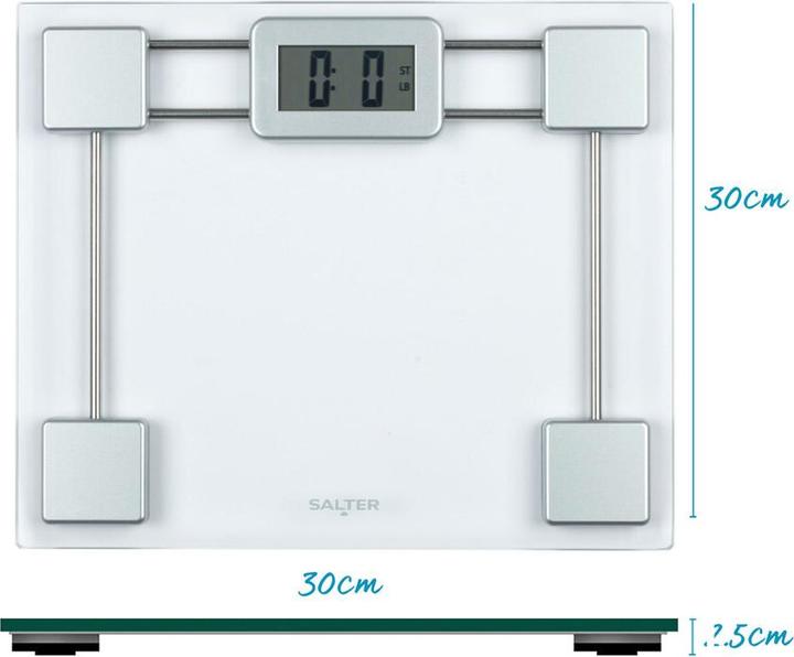 Produktbild Salter 9081 SV3RFTE Glass Electronic Bathroom Scale (150 kg)