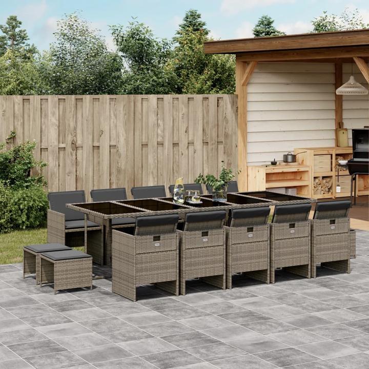 Produktbild vidaXL Garten Essgruppe (275 x 106 x 73 cm)
