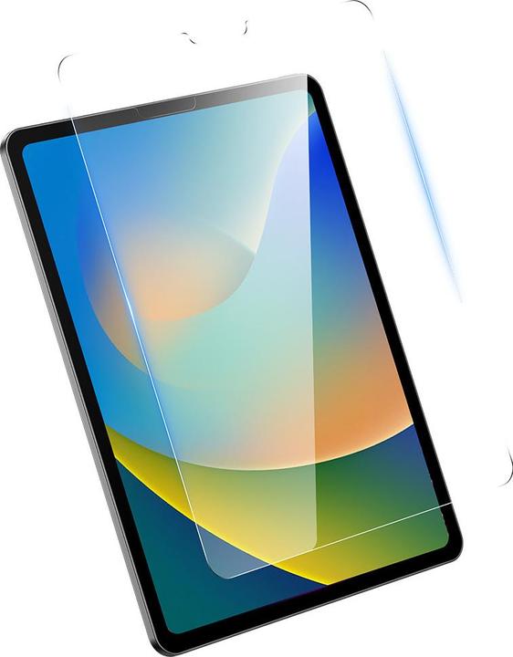 Actual product image Baseus Tempered Glass Screen Protector for Pad 10.2" (2019/2020/2021)/Pad Air3 10.5" (1 Piece, iPad 2019 (7th gene))