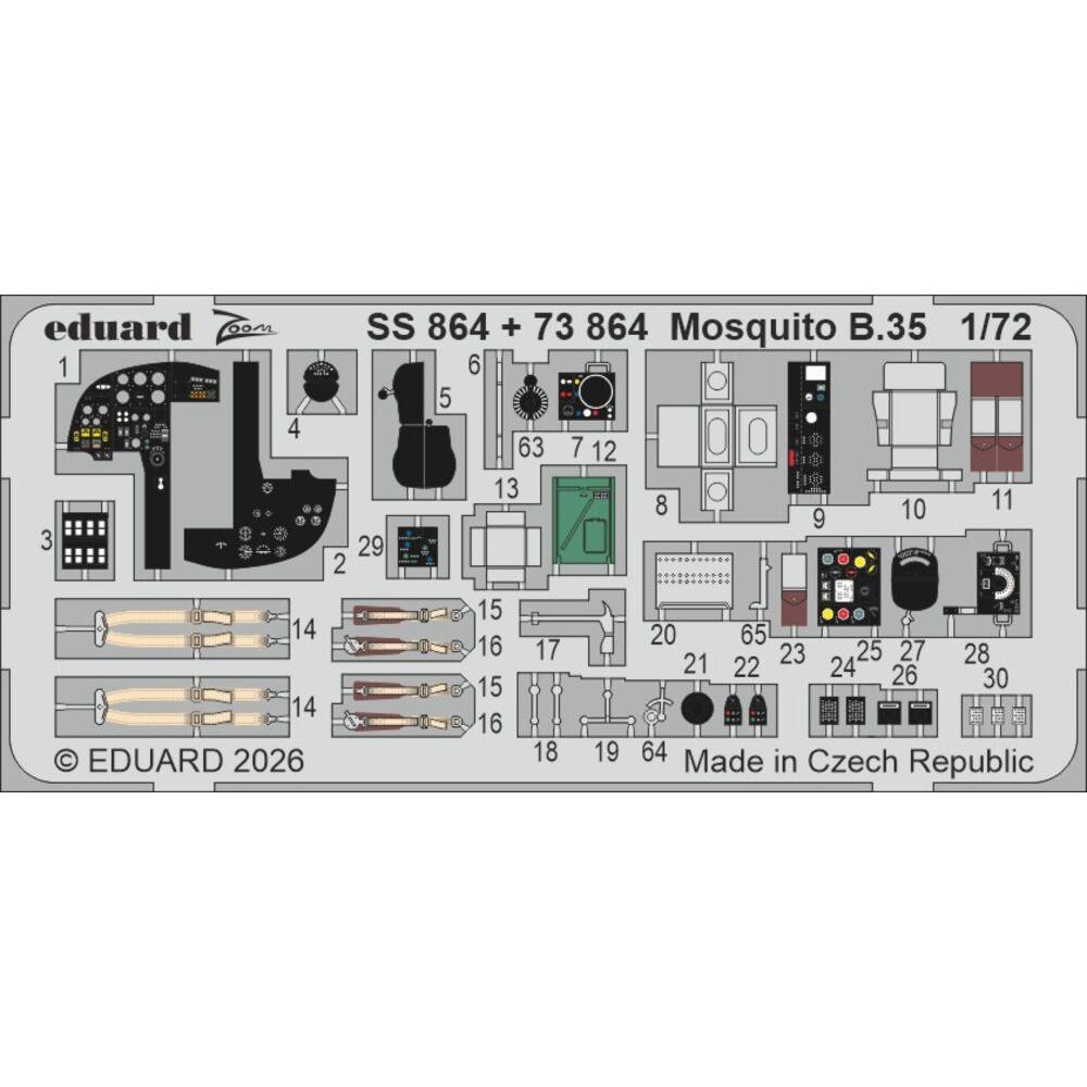 Eduard Mosquito B.35 for Airfix