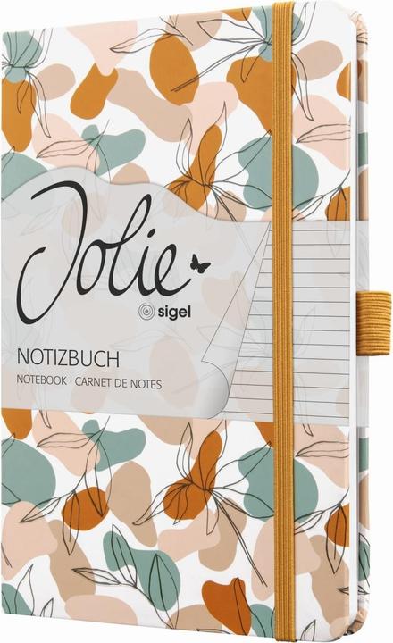 Image du produit Sigel Carnet JOLIE Flair (A5, À rayures, Couverture rigide)
