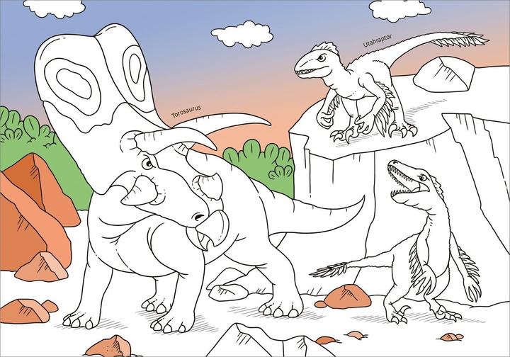 Immagine prodotto Tessloff Il mio più bel libro da colorare. Dinosauri