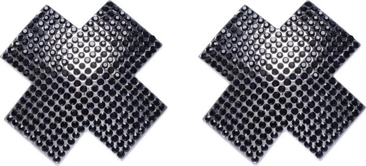 Actual product image Cottelli Collection Nipple Stickers Cross