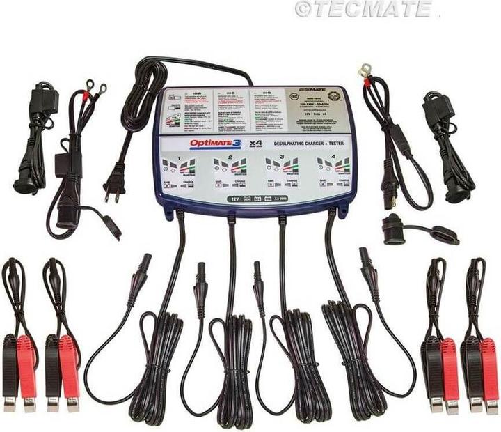 Image du produit Tecmate Optimate Lithium 0,8A x4 (12V, 0.80 A)