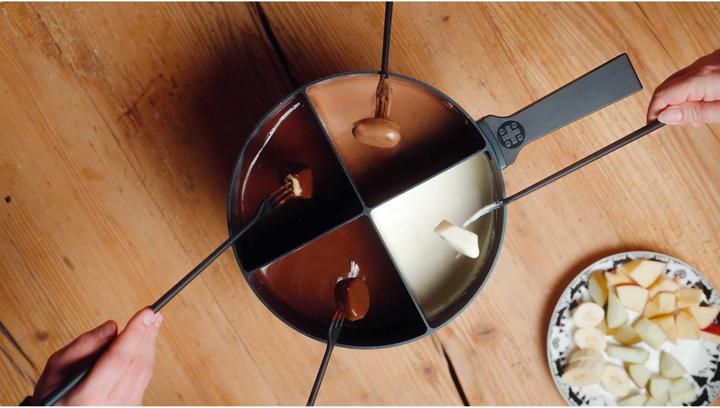 Produktbild 4Fondue Fondue-Caquelon Rot