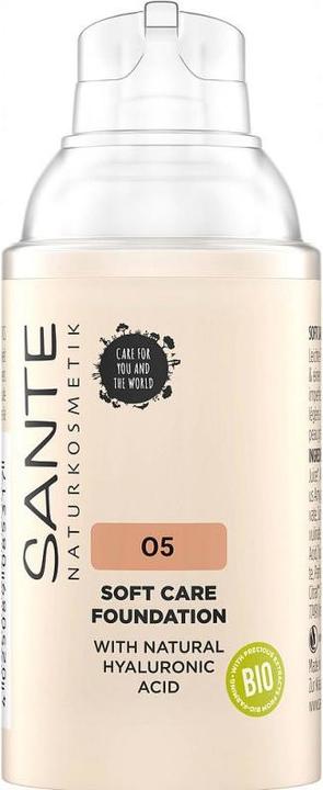 Actual product image Sante Soft Care Foundation with natural Hyaluronic Acid 05 Cool Beige (05 Cool Beige)