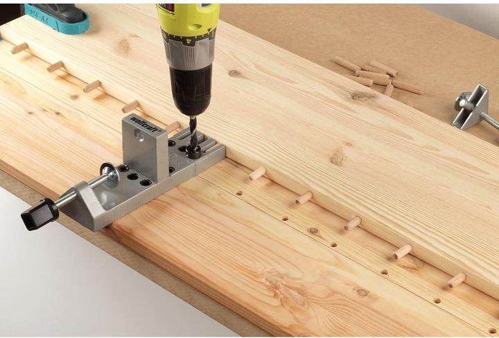 Productafbeelding wolfcraft Universele houten deuvelset (40 Pcs.)