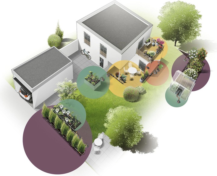 Image du produit Gardena Kit système Micro-Drip Balcon (Kit d'irrigation goutte à goutte)