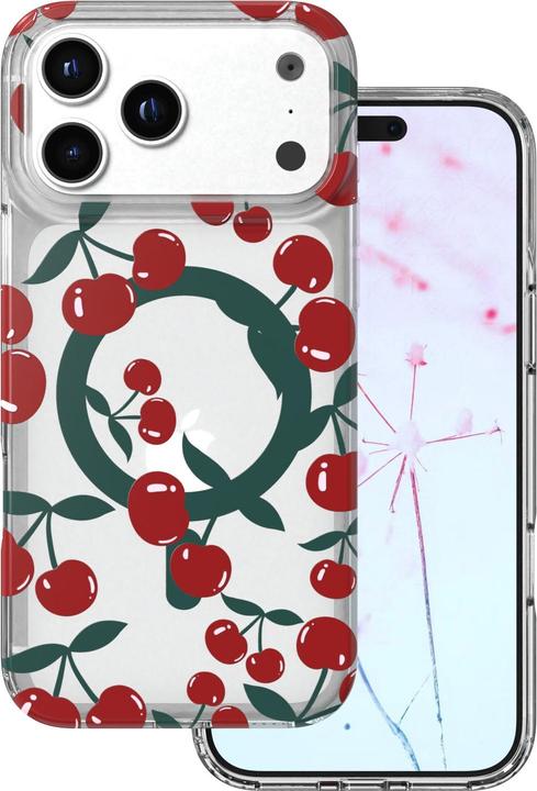 Produktbild OEM Cherry Mag case for iPhone 17 Pro Max 6,9" transparent (Apple iPhone 17 Pro Max)