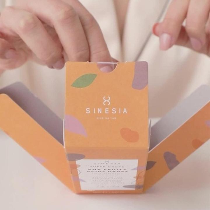 Immagine prodotto Sinesia Gocce Esfolianti con Acidi della Frutta per Viso e Cuoio Capelluto (94.70 ml)