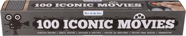 Image du produit Out of the blue 100 films légendaires Poster Scratch off à gratter (42 x 60 cm)