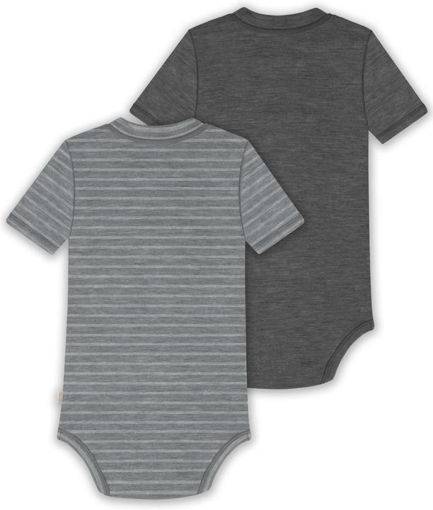 Produktbild Normani 2er Set Baby Merino Kurzarmbody „Tihoi" - 9321 (86)