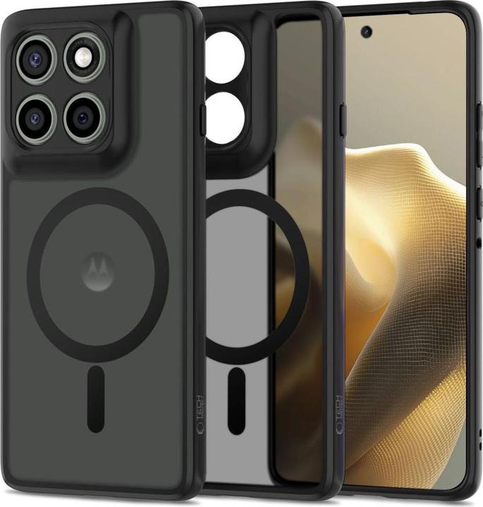 Produktbild Tech-Protect MagMat MagSafe Case für Motorola Edge 60 Pro - Mattschwarz (Motorola Edge 60 Pro)