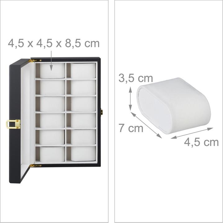 Produktbild Relaxdays Uhrenbox