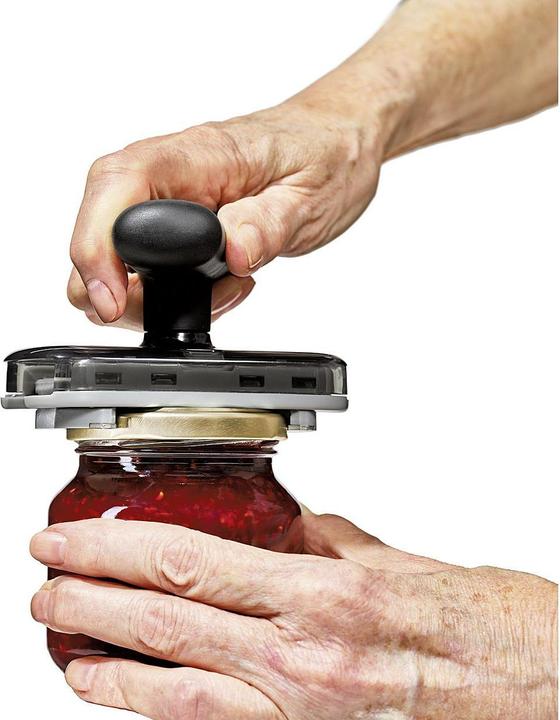 Actual product image OXO Jar opener (Plastic lidded bottle opener)