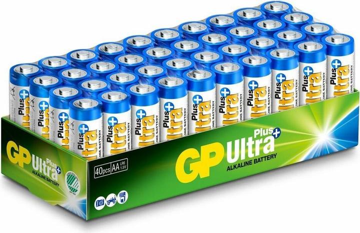 Produktbild GP Batteries 15AUP-S40/ LR6 ULTRA PLUS battery - 40 Pack (40 Stk., AA)