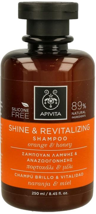 Immagine prodotto Apivita Cura olistica dei capelli Arancia e Miele (250 ml, Shampoo liquido)