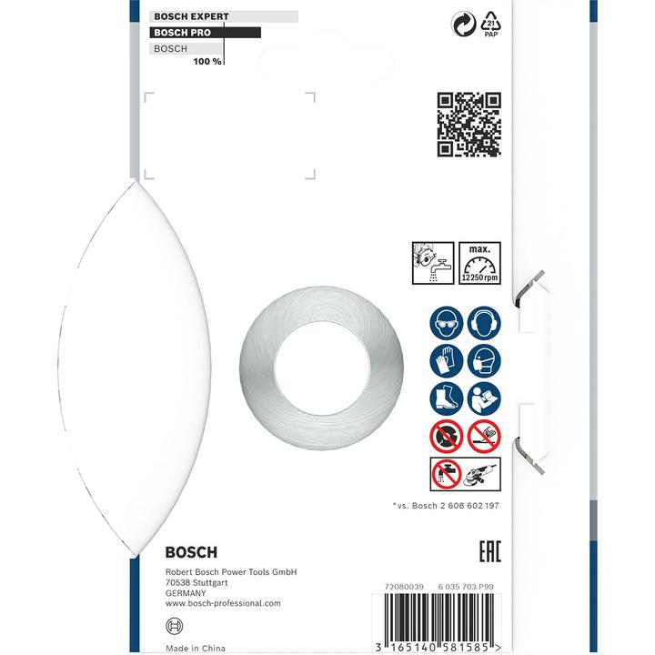 Actual product image Bosch Professional Zubehör PRO Concrete diamond cutting disc, 125 x 22.23 mm