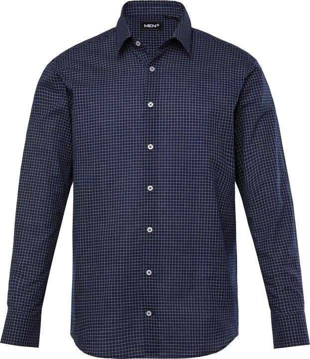 Men+ Karohemd, Langarm, Kentkragen, Comfort Fit (7XL)