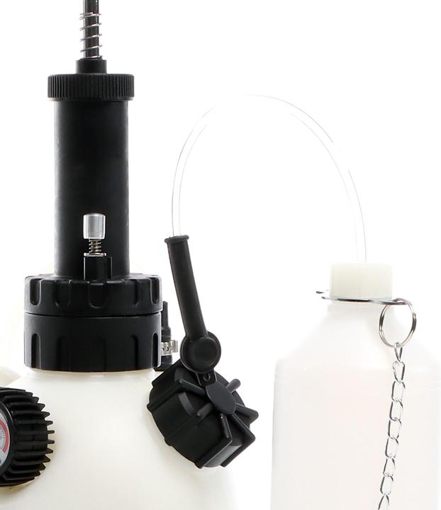 Actual product image XPOtool Brake Fluid Bleeder with 2L Capacity and 1L Suction Recipient for Brake Fluids Brakes