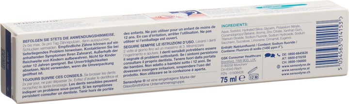 Actual product image Sensodyne Multicare Original (75 ml)