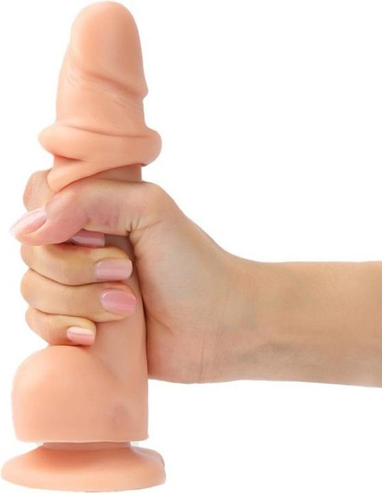 Actual product image Strap-on-me Sliding Skin Realistic Dildo Flesh M