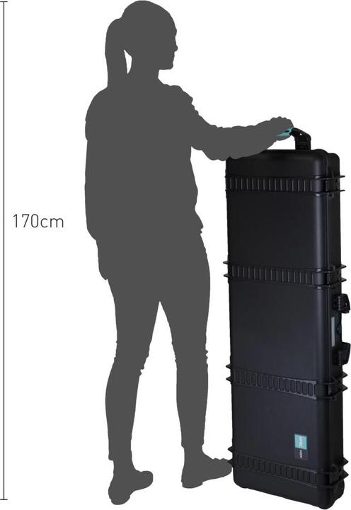 Produktbild HPRC 5400W Koffer, rollbar mit Cordura Innentasche