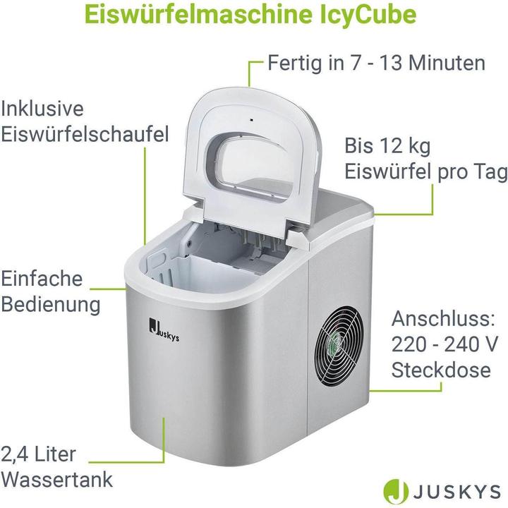 Produktbild Juskys IcyCube, Silber