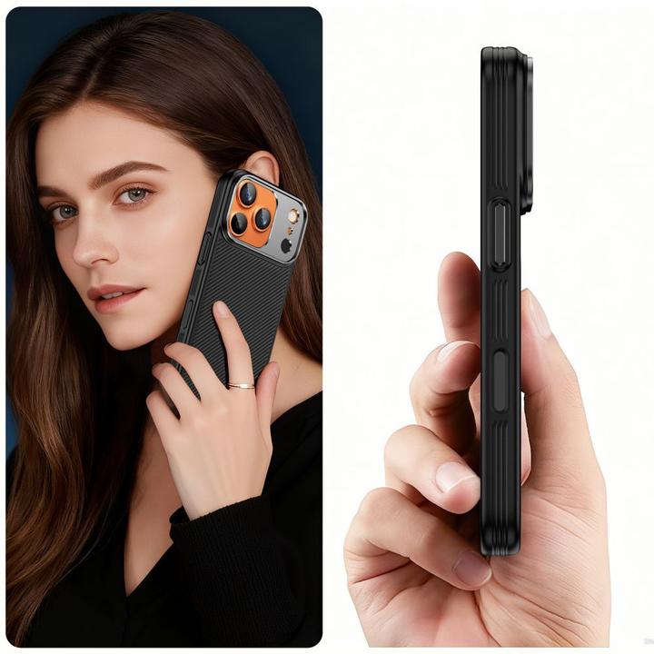 Immagine prodotto Tech-Protect Kevlar Aramid Cc Magsafe Iphone 17 Pro Max Schwarz (Apple iPhone 17 Pro Max)