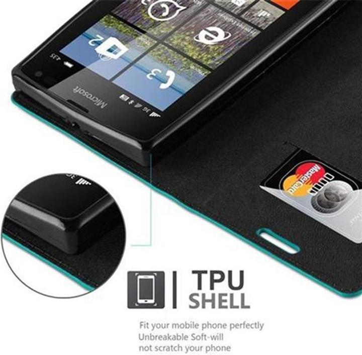 Produktbild Cadorabo Book Invisible Magnet Cover (Nokia Lumia 435)