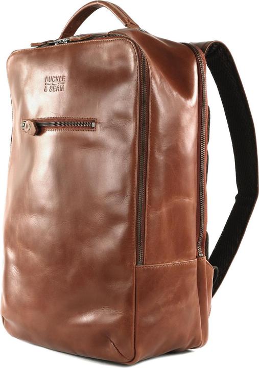 Actual product image Buckle & Seam Rucksack Leon Cognac/Dots (13.50 l)