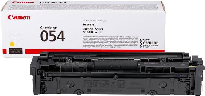 Actual product image Canon 054Y (Y)