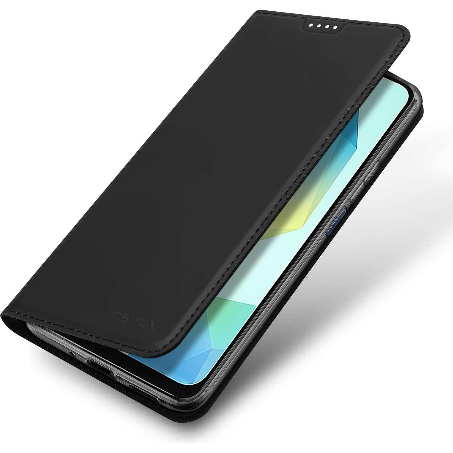 Nevox Booktasche SAM A16, sw (Samsung Galaxy A16 5G), Smartphone Hülle, Schwarz