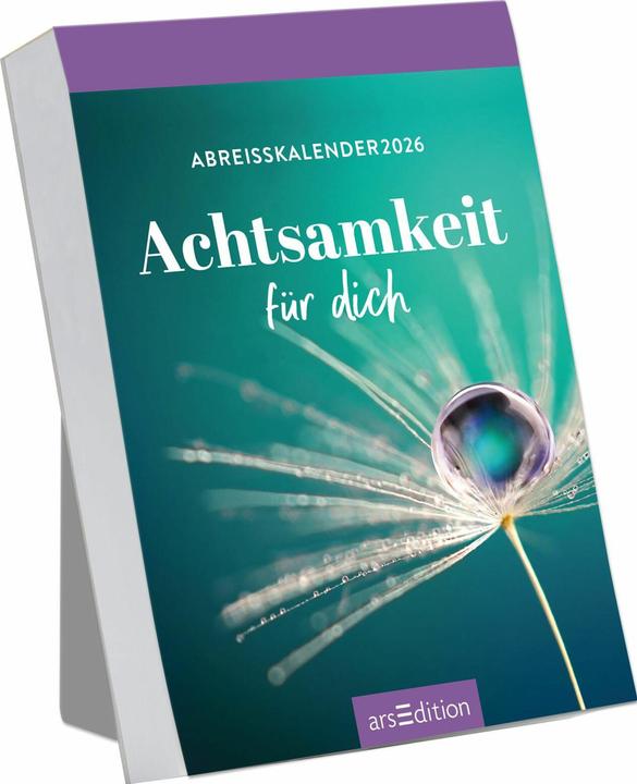 Abreisskalender Achtsamkeit für dich 2026 (Harter Einband, Deutsch)