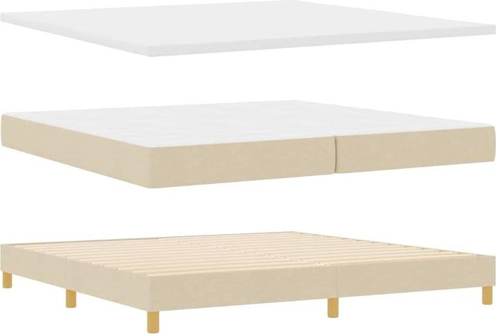 Produktbild vidaXL Boxspringbett (200 x 200 cm)