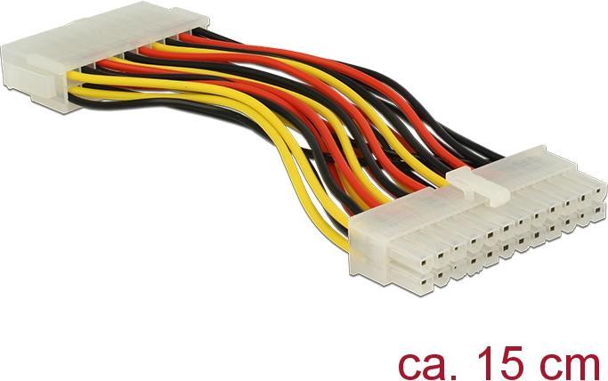 Actual product image Delock ATX power adapter (15 cm, 20 pin ATX, 24 pin ATX)