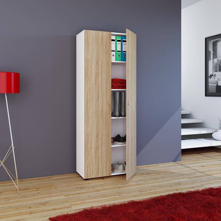 Actual product image VCM Wooden multi-purpose cabinet Vandol with hinged doors (70 x 40 cm)
