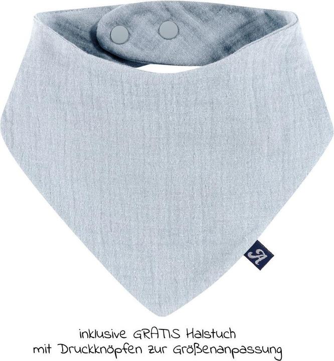 Produktbild Alvi Schlafsäcke Sommer-Schlafsack mit Füssen Musselin / Sleep-Overall (90 cm, 0.5 TOG, Sommer)