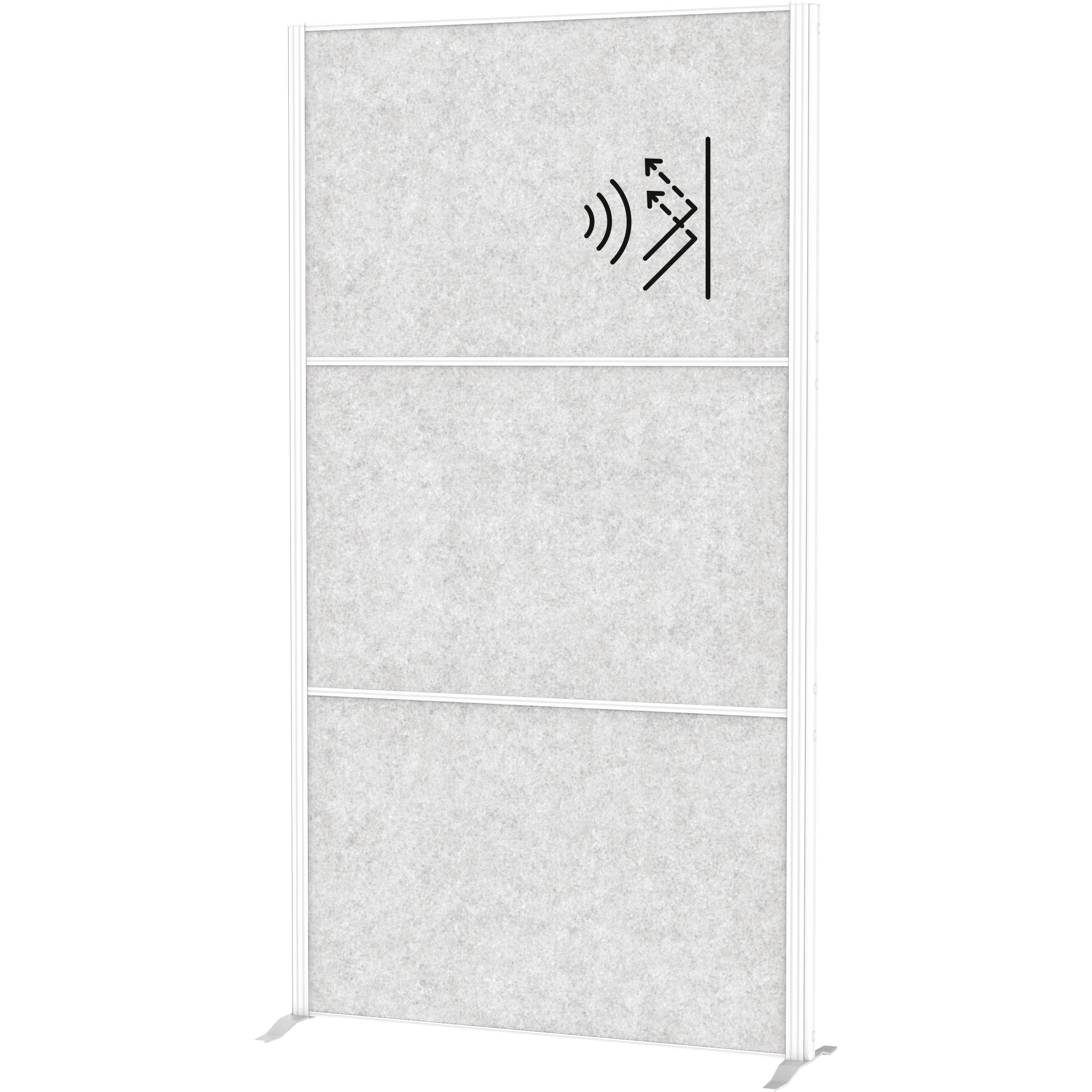 Maul, Trennwand, Stellwandsystem MAULconnecto 9662002 Uplight 3xAk h.gr Stand