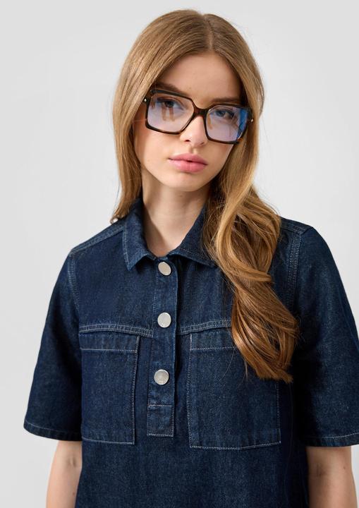 Image du produit s.Oliver Kleid Ausgestelltes Denim Minikleid (32)