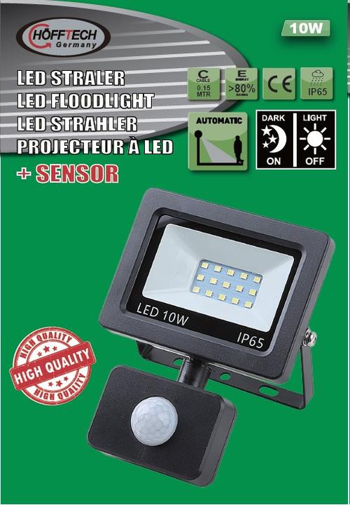 Produktbild ProPlus LED Fluter flach 10W SMD + Sensor (700 lm)