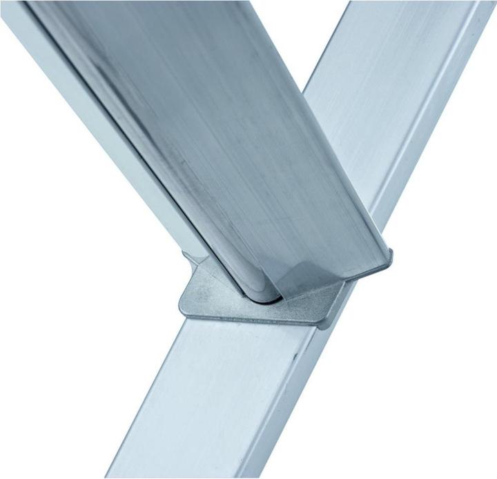 Produktbild Zarges Stufenleiter klappbar, einseitig begehbar (Stehleiter, 180 cm)