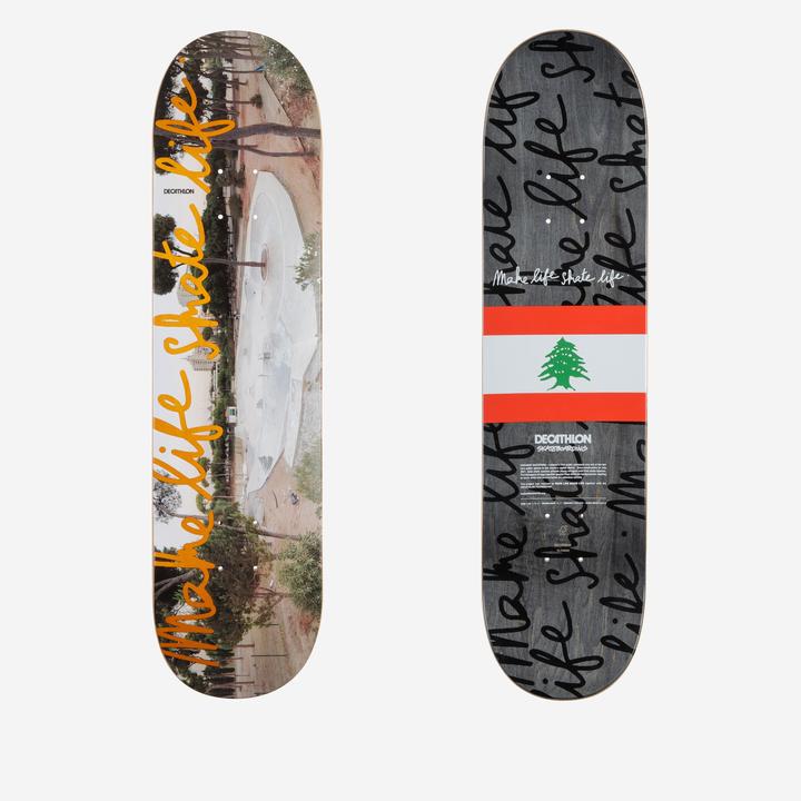 Produktbild Decathlon Skateboarddeck DK500 Popsicle 7-lagig Ahorn