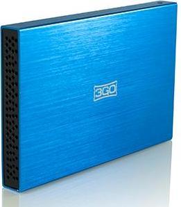 Actual product image 3GO CARCASA DISCO DURO 2.5" SATA-USB AZUL 2013 (2.5")