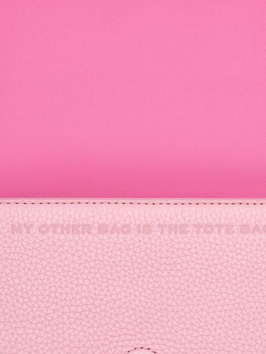 Actual product image Marc Jacobs the mini bag in leather pink color