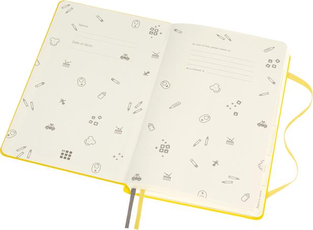 Actual product image Moleskine Passion Journal (A5, Special ruling, Hardcover)