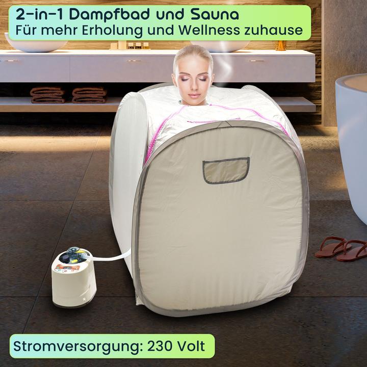 Actual product image Casativo Mobile home sauna and steam bath (Without oven)
