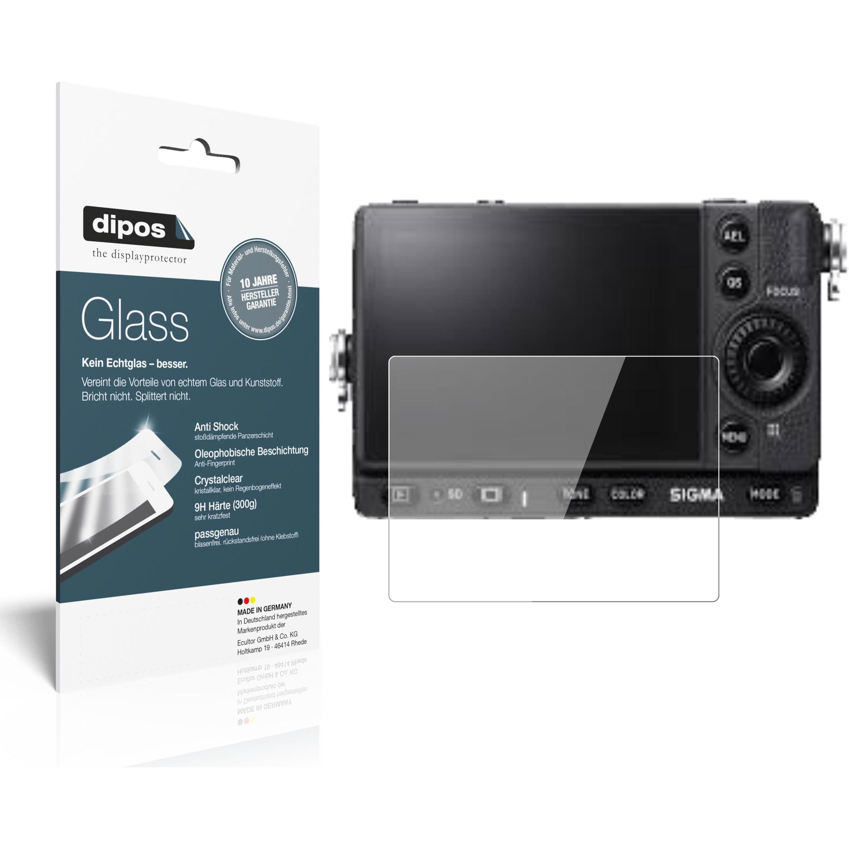 Dipos Displayschutz Anti-Shock (Displayschutz, Sigma fp), Kameraschutz, Transparent