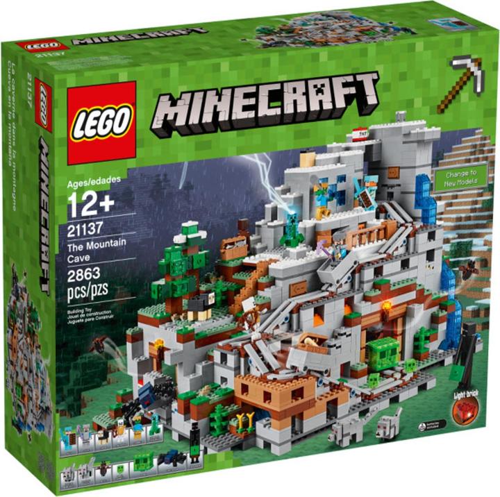 Actual product image LEGO The Mountain Cave (21137, LEGO Minecraft)