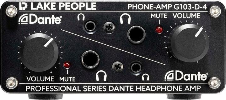 Lake People Phone-Amp G103-D4 Dante (gain switch)